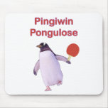 iWin uLose Penguin Ping Pong Mouse Pads