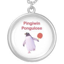 iWin uLose Penguin Ping Pong Pendants