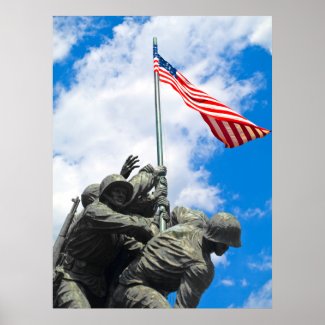 Iwo Jima - Close-up print