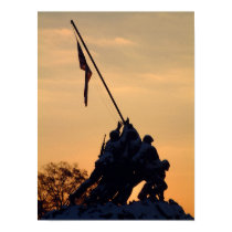 Iwo Jima Winter Morning posters
