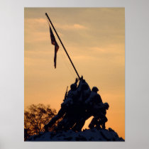 Iwo Jima Winter Morning Print