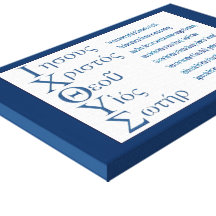 IXOYE Acronym - Blue Canvas Print