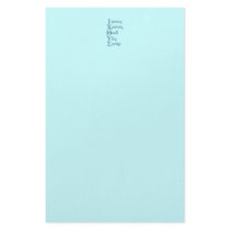 IXOYE Acronym - Blue Customized Stationery