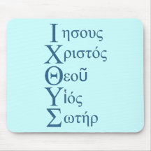 IXOYE Acronym - Blue Mouse Pads