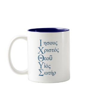 IXOYE Acronym - Blue mug