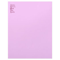 IXOYE Acronym - Red Customized Letterhead