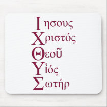 IXOYE Acronym - Red Mousepad