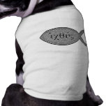 IXOYE Fish - Stone Effect Pet Tee Shirt
