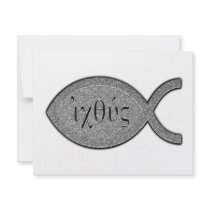 IXOYE Fish - Stone Effect Invite