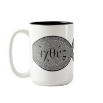 IXOYE Fish - Stone Effect mugs
