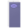IXOYE Greek Text - Blue Parchment Custom Rack Cards