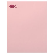 IXOYE Greek Text - Red Parchment Custom Letterhead