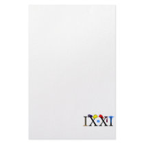 IXXI  Remember 9-11 Customized Stationery