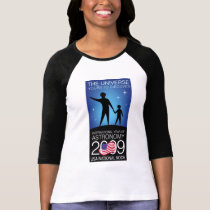 IYA2009 - US Node: Ladies 3/4 Sleeve (Fitted) t-shirts by aasiya IYA2009 - US Node: Ladies 3/4 Sleeve (Fitted) t-shirts