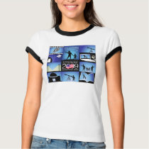 IYA2009 - US Node: Ringer T-Shirt by aasiya IYA2009 - US Node: Ringer T-Shirt