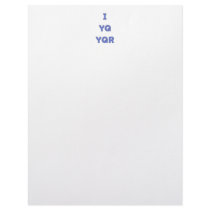 IYQYQR Like You Are Letterhead Design