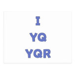IYQYQR Like You Are Postcard