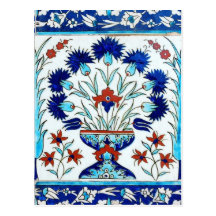 Iznik ceramics postcards