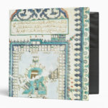 Iznik tile with a representation of Mecca 3 Ring Binders