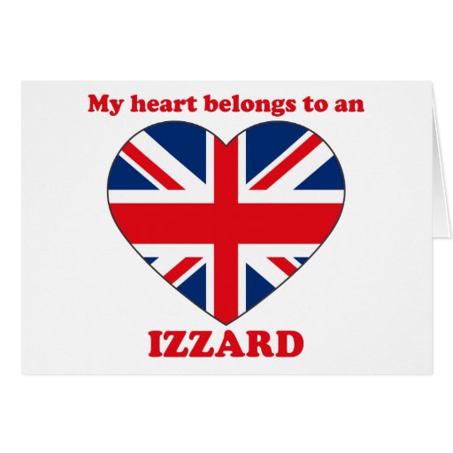 Izzard Greeting Card