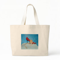 Izzy red heel bags