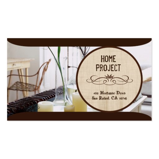 Izzy's Home Project Business Card