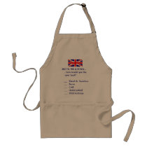 j0362858, BRIT IN THE KITCHEN... ...how wou... aprons by superhero26 j0362858, BRIT IN THE KITCHEN... ...how wou... aprons