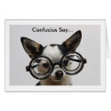 j0407016, Confucius Say... cards