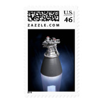 J-2X Rocket Engine postage