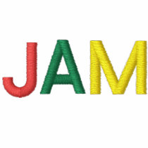 J, A, M embroidered shirts