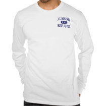 J C McKenna Blue Devils Middle Evansville t-shirts