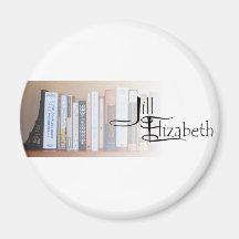 J-E Books and Logo Magnet