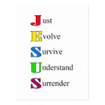 J.E.S.U.S TARJETAS POSTALES