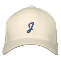 J embroidered hats