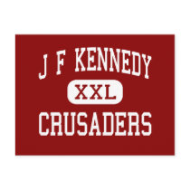 J F Kennedy - Crusaders - Middle - Natick postcards by customteamsportswear J F Kennedy - Crusaders - Middle - Natick postcards