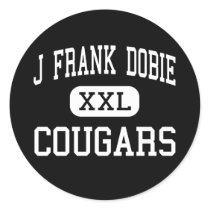J Frank Dobie - Cougars - Junior - Cibolo Texas stickers