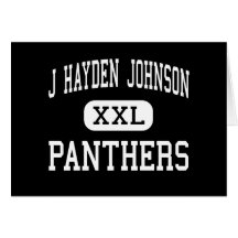 J Hayden Johnson - Panthers - Junior - Washington Greeting Cards