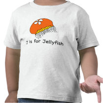 J is for Jellyfish T-Shirt by wavehound J is for Jellyfish T-Shirt
