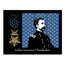 J.L. Chamberlain and the Medal of Honor Postcard