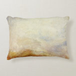 J. M. W. Turner - A mountain scene, Val d'Aosta Decorative Pillow