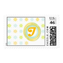 J Monogrammed Postage Stamps by GSquared J Monogrammed Postage Stamps