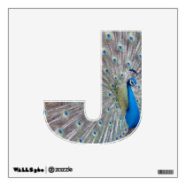 J of Jesus Peacock Wall Decal wall decals