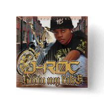 J-ROC RMB Square Button Pin by woeworld J-ROC RMB Square Button Pin