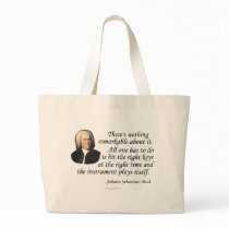 J.S. Bach on Playing Canvas Bags