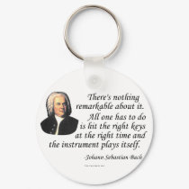 J.S. Bach on Playing keychains by geargems J.S. Bach on Playing keychains