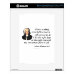 J.S. Bach on Playing Skins For The NOOK