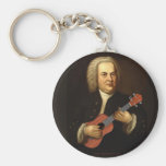 J.S. Bach on Uke Keychain