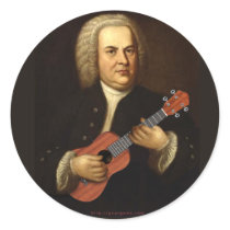 J.S. Bach on Uke Sticker