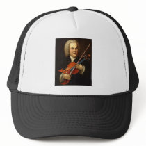 J.S. Bach with a Viola Mesh Hat