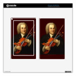 J.S. Bach with a Viola Kindle Fire Skin
